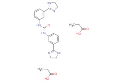 eMolecules​&nbsp;Ambeed / 13-Bis(3-(45-dihydro-1H-imidazol-2-yl)phenyl)urea dipropionate / 1g / 525108589 / A191373 /  / 55750-06-6 / MFCD00013161 / 496.568 / C25H32N6O5