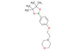 eMolecules​&nbsp;Ambeed / 4-(2-(4-(4455-Tetramethyl-132-dioxaborolan-2-yl)phenoxy)ethyl)morpholine / 100mg / 600836414 / A285332 /  / 690636-28-3 / MFCD04440857 / 333.240 / C18H28BNO4