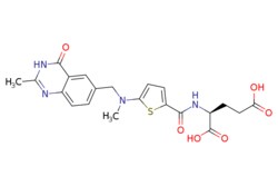 eMolecules​&nbsp;Ambeed / (S)-2-(5-(Methyl((2-methyl-4-oxo-14-dihydroquinazolin-6-yl)methyl)amino)thiophene-2-carboxamido)pentanedioic acid / 1mg / 761012520 / A222261 /  / 112887-68-0 / MFCD00864168 / 458.490 / C21H22N4O6S