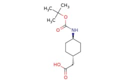 eMolecules​&nbsp;Ambeed / 2-(trans-4-((tert-Butoxycarbonyl)amino)cyclohexyl)acetic acid / 1g / 525102194 / A184699 /  / 189153-10-4 / MFCD03844588 / 257.330 / C13H23NO4