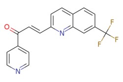 eMolecules​ Ambeed / (E)-1-(Pyridin-4-yl)-3-(7-(trifluoromethyl)quinolin-2-yl)prop-2-en-1-one
