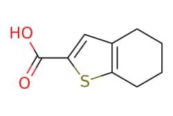 eMolecules​&nbsp;ChemScene / 4567-Tetrahydrobenzo[b]thiophene-2-carboxylic acid / 250mg / 791179000 / CS-W008711 / 0.000 / 40133-07-1 / MFCD00464469 / 182.240 / C9H10O2S