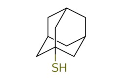 eMolecules​&nbsp;Ambeed / Adamantane-1-thiol / 1g / 591798303 / A721944 /  / 34301-54-7 / [null] / 168.300 / C10H16S