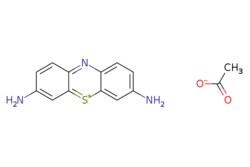 eMolecules​&nbsp;Ambeed / 37-Diaminophenothiazin-5-ium acetate / 250mg / 682930200 / A286246 /  / 78338-22-4 / MFCD00081194 / 287.340 / C14H13N3O2S