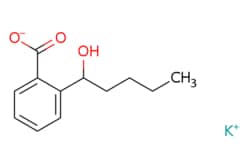 eMolecules​&nbsp;Ambeed / Potassium 2-(1-hydroxypentyl)benzoate / 250mg / 682928338 / A1143690 /  / 685886-82-2 / [null] / 246.347 / C12H15KO3