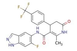 eMolecules​ Ambeed / N-(6-Fluoro-1H-indazol-5-yl)-2-methyl-6-oxo-4-(4-(trifluoromethyl)phenyl)-1456-tetrahydropyridine-3-carboxamide