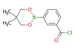 eMolecules​&nbsp;Ambeed / 3-(55-Dimethyl-132-dioxaborinan-2-yl)benzoyl chloride / 250mg / 721299363 / A777528 /  /  / [null] / 252.500 / C12H14BClO3