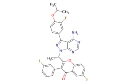 eMolecules​ Ambeed / (S)-2-(1-(4-Amino-3-(3-fluoro-4-isopropoxyphenyl)-1H-pyrazolo[34-d]pyrimidin-1-yl)ethyl)-6-fluoro-3-(3-fluorophenyl)-4H-chromen-4-one