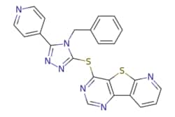 eMolecules​ Ambeed / 4-((4-Benzyl-5-(pyridin-4-yl)-4H-124-triazol-3-yl)thio)pyrido[3245]thieno[32-d]pyrimidine