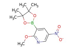 eMolecules​ Ambeed / 2-Methoxy-5-nitro-3-(4455-tetramethyl-132-dioxaborolan-2-yl)pyridine