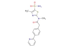 eMolecules​ Ambeed / N-Methyl-N-(4-methyl-5-sulfamoylthiazol-2-yl)-2-(4-(pyridin-2-yl)phenyl)acetamide