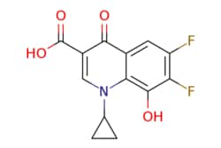 eMolecules​&nbsp;Ambeed / 1-Cyclopropyl-67-difluoro-8-hydroxy-4-oxo-14-dihydroquinoline-3-carboxylic acid / 100mg / 525053836 / A143732 /  / 154093-72-8 / MFCD25973506 / 281.215 / C13H9F2NO4