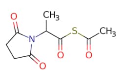 eMolecules​&nbsp;Ambeed / Acetic 2-(25-dioxopyrrolidin-1-yl)propanoic thioanhydride / 100mg / 650570654 / A715742 /  / 1093759-04-6 / MFCD11519182 / 229.250 / C9H11NO4S