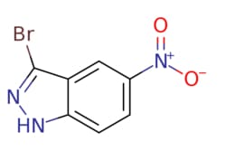 eMolecules​ Ambeed / 3-Bromo-5-nitroindazole / 5g / 525119581 / A203382 /  / 67400-25-3 / MFCD07367964 / 242.032 / C7H4BrN3O2