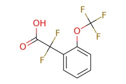 eMolecules​&nbsp;Ambeed / 22-Difluoro-2-(2-(trifluoromethoxy)phenyl)acetic acid / 100mg / 714087413 / A619881 /  / 1133116-03-6 / MFCD11855928 / 256.128 / C9H5F5O3