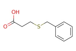 eMolecules​&nbsp;2899-66-3 | 3-(Benzylthio)propanoic acid | Ambeed | MFCD00020521 | 196.260 | C10H12O2S | 98.000 | OC(=O)CCSCc1ccccc1 | 1g | 591798023
