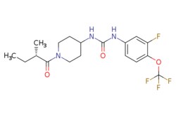 eMolecules​ Ambeed / (S)-1-(3-Fluoro-4-(trifluoromethoxy)phenyl)-3-(1-(2-methylbutanoyl)piperidin-4-yl)urea