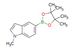 eMolecules​&nbsp;Ambeed / 1-Methyl-5-(4455-tetramethyl-132-dioxaborolan-2-yl)-1H-indole / 250mg / 521408419 / A149663 /  / 837392-62-8 / MFCD05663865 / 257.140 / C15H20BNO2