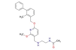 eMolecules​&nbsp;Ambeed / N-(2-(((2-Methoxy-6-((2-methyl-[11-biphenyl]-3-yl)methoxy)pyridin-3-yl)methyl)amino)ethyl)acetamide / 1mg / 525157734 / A257865 /  / 1675203-84-5 / MFCD29905455 / 419.525 / C25H29N3O3