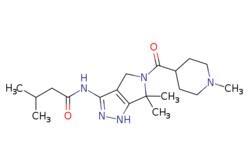 eMolecules​ Ambeed / N-(66-Dimethyl-5-(1-methylpiperidine-4-carbonyl)-1456-tetrahydropyrrolo[34-c]pyrazol-3-yl)-3-methylbutanamide
