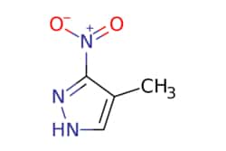 eMolecules​&nbsp;38858-90-1 | 4-Methyl-3-nitro-1H-pyrazole | Ambeed | MFCD09701703 | 127.103 | C4H5N3O2 | 97.000 | Cc1c[nH]nc1[N+]([O-])=O | 250mg | 490529939