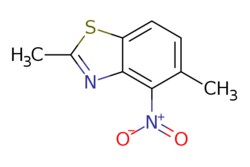 eMolecules​&nbsp;Ambeed / 25-Dimethyl-4-nitrobenzo[d]thiazole / 100mg / 595927309 / A261467 /  / 650635-66-8 / MFCD18826462 / 208.240 / C9H8N2O2S