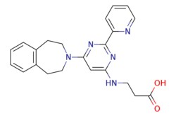 eMolecules​ Ambeed / 3-((2-(Pyridin-2-yl)-6-(1245-tetrahydro-3H-benzo[d]azepin-3-yl)pyrimidin-4-yl)amino)propanoic