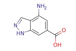 eMolecules​&nbsp;885519-89-1 | 4-Amino-1H-indazole-6-carboxylic acid | Ambeed | MFCD07781688 | 177.163 | C8H7N3O2 | 97.000 | Nc1cc(cc2[nH]ncc12)C(O)=O | 100mg | 596567973