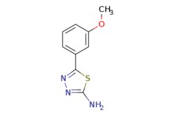 eMolecules​ Ambeed / 5-(3-Methoxyphenyl)-134-thiadiazol-2-amine / 250mg