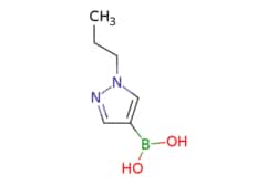 eMolecules​&nbsp;Ambeed / (1-Propyl-1H-pyrazol-4-yl)boronic acid / 250mg / 525025551 / A124755 /  / 847818-57-9 / MFCD11504862 / 153.980 / C6H11BN2O2