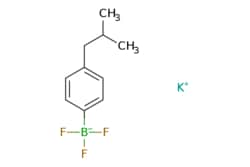 eMolecules​ Ambeed / Potassium trifluoro(4-isobutylphenyl)borate / 1g / 586036590 / A713143 /  / 850623-66-4 / MFCD04115761 / 240.120 / C10H13BF3K
