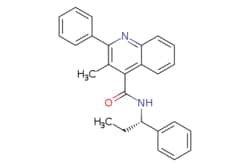 eMolecules​ Ambeed / (S)-3-Methyl-2-phenyl-N-(1-phenylpropyl)quinoline-4-carboxamide