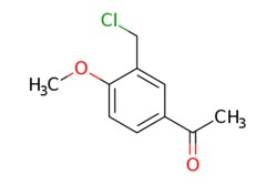 eMolecules​&nbsp;Ambeed / 1-(3-(Chloromethyl)-4-methoxyphenyl)ethanone / 1g / 600827236 / A108330 /  / 62581-82-2 / MFCD00045267 / 198.650 / C10H11ClO2