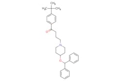 eMolecules​&nbsp;Ambeed / 4-(4-(Benzhydryloxy)piperidin-1-yl)-1-(4-(tert-butyl)phenyl)butan-1-one / 250mg / 552553637 / A124731 /  / 90729-43-4 / MFCD00865661 / 469.669 / C32H39NO2