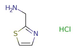 eMolecules​&nbsp;850852-85-6 | Thiazol-2-ylmethanamine hydrochloride | Ambeed | MFCD04113607 | 150.620 | C4H7ClN2S | 98.000 | Cl.NCc1nccs1 | 250mg | 642080315