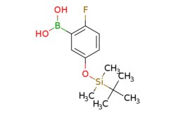 eMolecules​ Ambeed / (5-((tert-Butyldimethylsilyl)oxy)-2-fluorophenyl)boronic acid / 100mg / 717401769 / A827131 /  / 1150114-53-6 / MFCD11855846 / 270.180 / C12H20BFO3Si