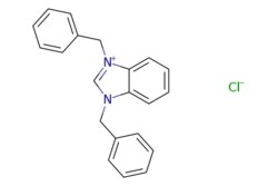 eMolecules​ ChemScene / 13-Dibenzyl-1H-benzo[d]imidazol-3-ium chloride / 100mg / 569144817 / CS-0072543 / 0.000 / 36339-13-6 / MFCD03320328 / 334.850 / C21H19ClN2