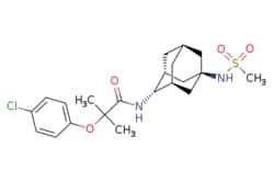 eMolecules​ Ambeed / rel-2-(4-Chlorophenoxy)-2-methyl-N-((1S2R)-5-(methylsulfonamido)adamantan-2-yl)propanamide