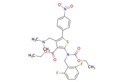 eMolecules​ Ambeed / Ethyl 2-((26-difluorobenzyl)(ethoxycarbonyl)amino)-4-((dimethylamino)methyl)-5-(4-nitrophenyl)thiophene-3-carboxylate