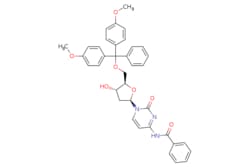 eMolecules​ Ambeed / N-(1-((2R4S5R)-5-((Bis(4-methoxyphenyl)(phenyl)methoxy)methyl)-4-hydroxytetrahydrofuran-2-yl)-2-oxo-12-dihydropyrimidin-4-yl)benzamide