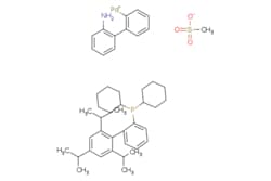 eMolecules​ Ambeed / Methanesulfonato(2-dicyclohexylphosphino-246-tri-i-propyl-11-biphenyl)(2-amino-11-biphenyl-2-yl)palladium(II) / 250mg / 525107704 / A190330 /  / 1445085-55-1 / MFCD22417234 / 846.460 / C46H62NO3PPdS