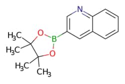 eMolecules​&nbsp;Ambeed / 3-(4455-Tetramethyl-132-dioxaborolan-2-yl)quinoline / 1g / 572948942 / A370279 /  / 171364-85-5 / MFCD05155218 / 255.120 / C15H18BNO2