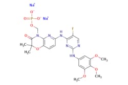 eMolecules​ Ambeed / Sodium (6-((5-fluoro-2-((345-trimethoxyphenyl)amino)pyrimidin-4-yl)amino)-22-dimethyl-3-oxo-23-dihydro-4H-pyrido[32-b][14]oxazin-4-yl)methyl
