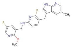 eMolecules​ Ambeed / 6-Fluoro-N-((5-fluoro-2-methoxypyridin-3-yl)methyl)-5-((5-methyl-1H-pyrrolo[23-b]pyridin-3-yl)methyl)pyridin-2-amine