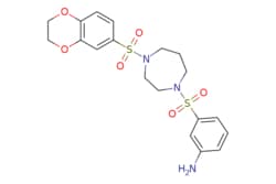 eMolecules​ Ambeed / 3-((4-((23-Dihydrobenzo[b][14]dioxin-6-yl)sulfonyl)-14-diazepan-1-yl)sulfonyl)aniline