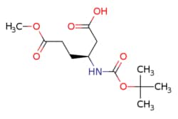 eMolecules​ ChemScene / (S)-3-((tert-Butoxycarbonyl)amino)-6-methoxy-6-oxohexanoic