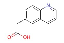eMolecules​&nbsp;Ambeed / 2-(Quinolin-6-yl)acetic acid / 250mg / 524983875 / A100734 /  / 5622-34-4 / MFCD07776794 / 187.198 / C11H9NO2