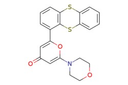 eMolecules​&nbsp;Ambeed / 2-Morpholino-6-(thianthren-1-yl)-4H-pyran-4-one / 1mg / 525222045 / A528135 /  / 587871-26-9 / MFCD08276985 / 395.490 / C21H17NO3S2