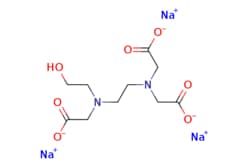eMolecules​ Ambeed / Sodium 22-((2-((carboxylatomethyl)(2-hydroxyethyl)amino)ethyl)azanediyl)diacetate / 1000g / 632809015 / A1455022 /  / 139-89-9 / MFCD00043341 / 344.206 / C10H15N2Na3O7