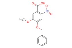 eMolecules​&nbsp;ChemScene / 4-(Benzyloxy)-5-methoxy-2-nitrobenzoic acid / 5g / 536860983 / CS-W019192 / 0.000 / 60547-92-4 / MFCD04114356 / 303.270 / C15H13NO6